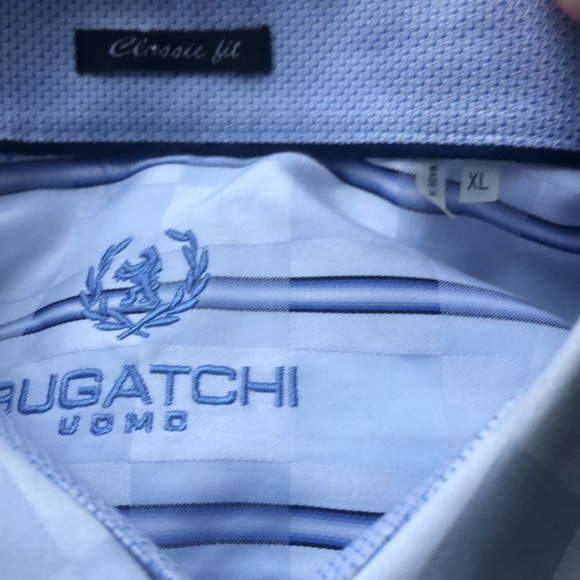 Bugatchi Men’s button-down, long-sleeve shirt. Size XL. Classic fit. - Picture 5 of 6
